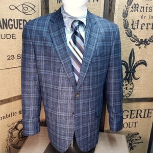 Jack Victor / Loro Piana Wool and Silk Blazer, 44R